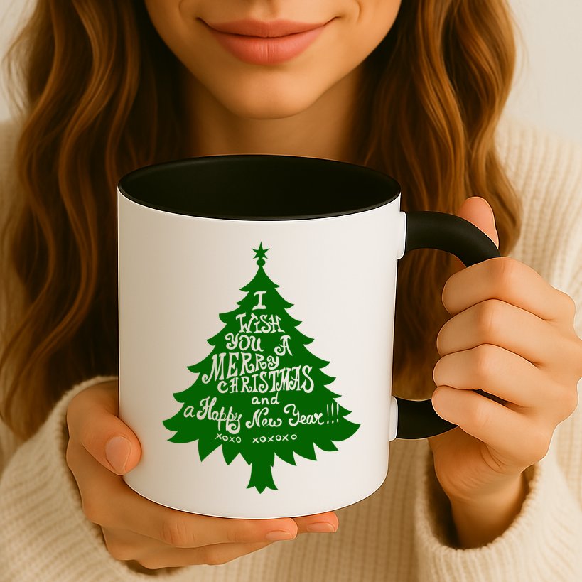 I Wish You A Merry Christmas And A Happy New Year Mug