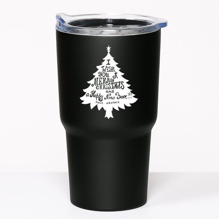 I Wish You A Merry Christmas And A Happy New Year Tumbler