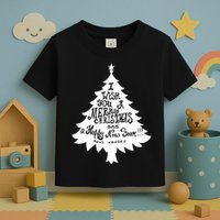 I Wish You A Merry Christmas And A Happy New Year Toddler T-Shirt