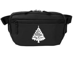 I Wish You A Merry Christmas And A Happy New Year Crossbody Pack