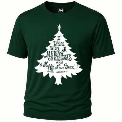 I Wish You A Merry Christmas And A Happy New Year Performance Shirt