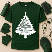 I Wish You A Merry Christmas And A Happy New Year Performance Shirt