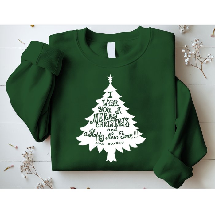 I Wish You A Merry Christmas And A Happy New Year Sweatshirt