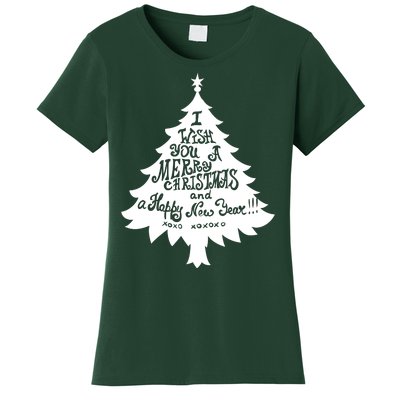 I Wish You A Merry Christmas And A Happy New Year Women's T-Shirt