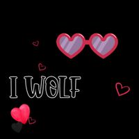 I Wolf You Cool Gift Happy Valentines Day Gift Drawstring Bag