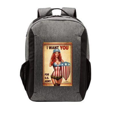 I Want You For US Army Female America Vector Backpack