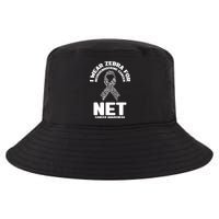 I Wear Zebra for Neuroendocrine Cancer Awareness NET Cancer Cool Comfort Performance Bucket Hat