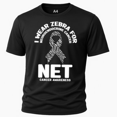 I Wear Zebra for Neuroendocrine Cancer Awareness NET Cancer Performance Shirt