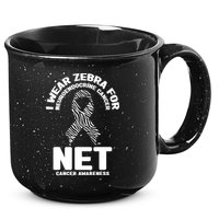 I Wear Zebra for Neuroendocrine Cancer Awareness NET Cancer 15oz Campfire Ceramic Mug