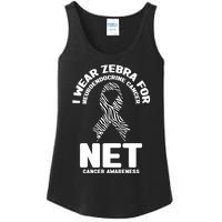 I Wear Zebra for Neuroendocrine Cancer Awareness NET Cancer Ladies Essential Tank