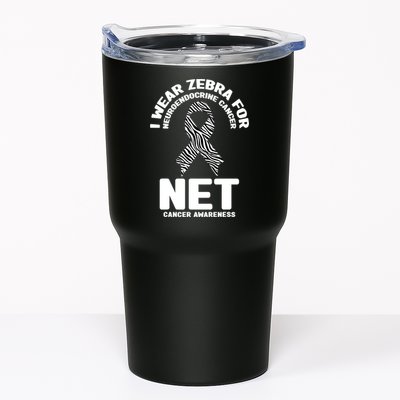 I Wear Zebra for Neuroendocrine Cancer Awareness NET Cancer Tumbler