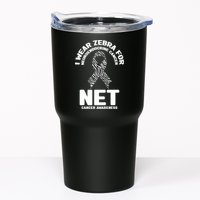 I Wear Zebra for Neuroendocrine Cancer Awareness NET Cancer Tumbler