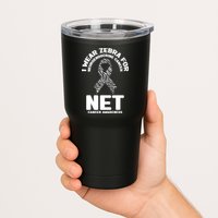 I Wear Zebra for Neuroendocrine Cancer Awareness NET Cancer Tumbler