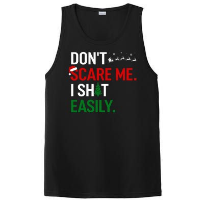 Inappropriate Xmas DonT Scare Me I Shit Easily Embarrassing PosiCharge Competitor Tank