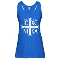 Ic Xc Nika Cross Christogram Orthodox Christian Ladies Essential Flowy Tank