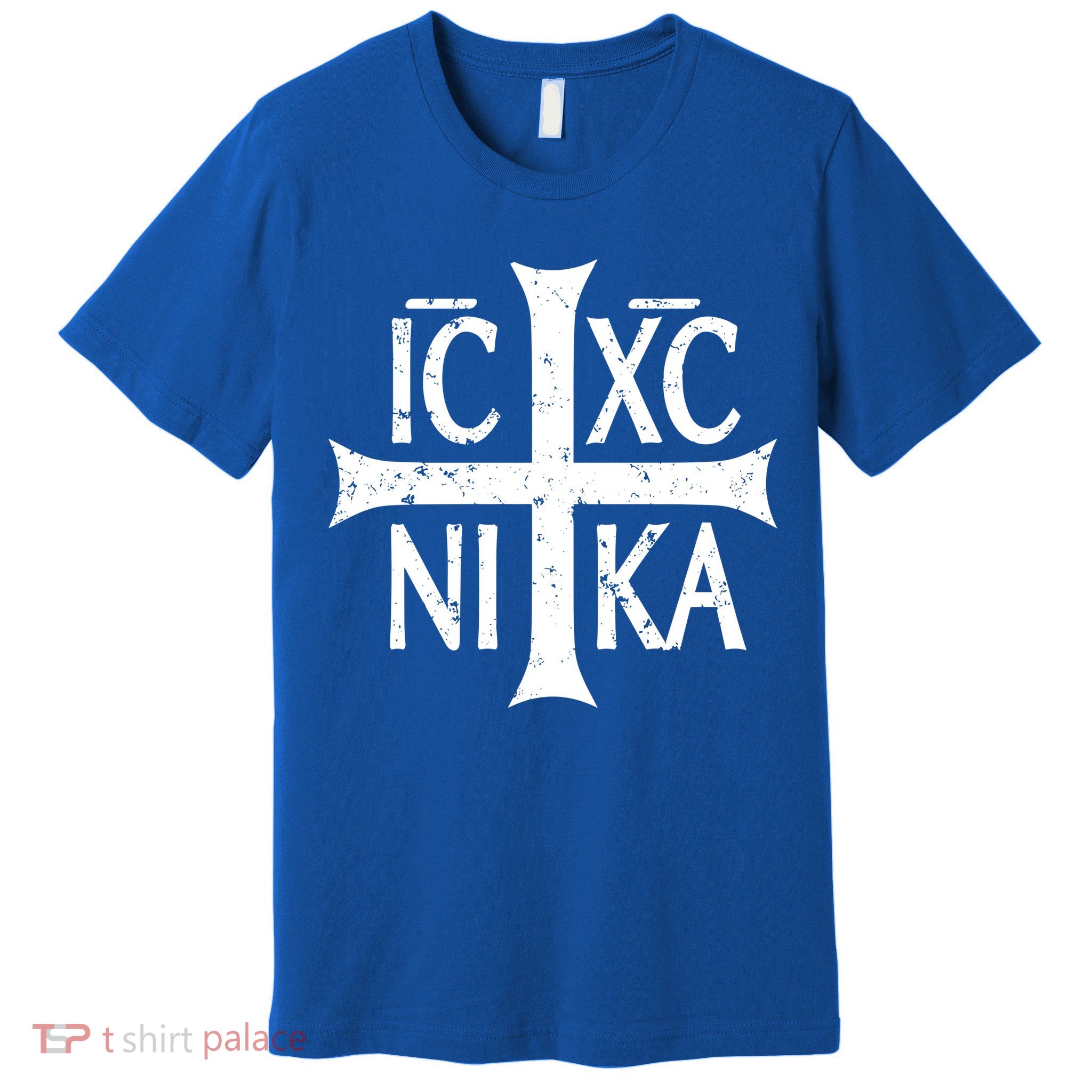 Ic Xc Nika Cross Christogram Orthodox Christian Premium T-Shirt