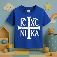 Ic Xc Nika Cross Christogram Orthodox Christian Toddler T-Shirt