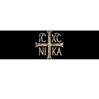 Ic Xc Nika Cross Christogram Orthodox Christian Bumper Sticker