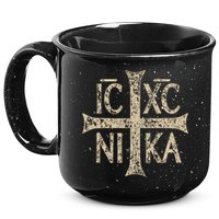 Ic Xc Nika Cross Christogram Orthodox Christian 15oz Campfire Ceramic Mug