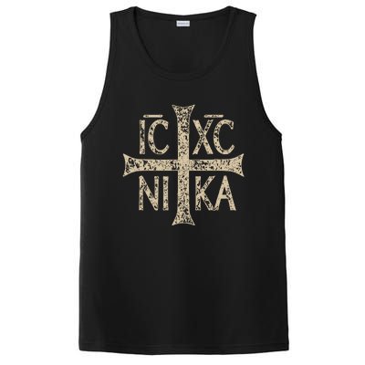 Ic Xc Nika Cross Christogram Orthodox Christian PosiCharge Competitor Tank