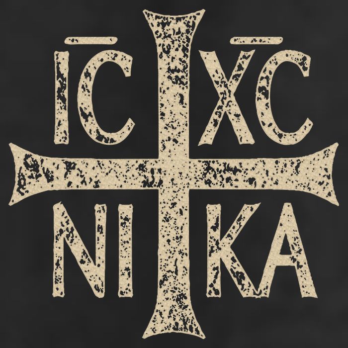 Ic Xc Nika Cross Christogram Orthodox Christian Golf Towel