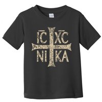 Ic Xc Nika Cross Christogram Orthodox Christian Toddler T-Shirt