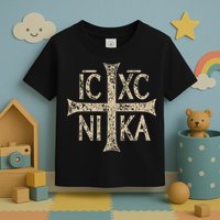 Ic Xc Nika Cross Christogram Orthodox Christian Toddler T-Shirt