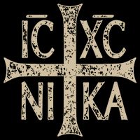 Ic Xc Nika Cross Christogram Orthodox Christian Flat Bill Trucker Hat