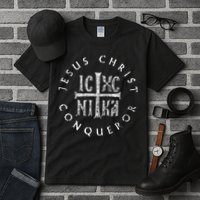 Ic Xc Nika Cross Christogram Orthodox Christian Tall T-Shirt