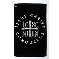 Ic Xc Nika Cross Christogram Orthodox Christian Golf Towel