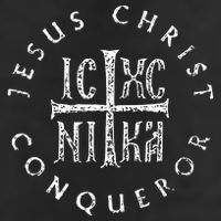 Ic Xc Nika Cross Christogram Orthodox Christian Golf Towel