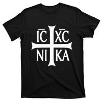 Ic Xc Nika Cross Eastern Christian Greek T-Shirt