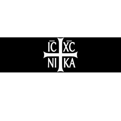 Ic Xc Nika Cross Eastern Christian Greek Bumper Sticker