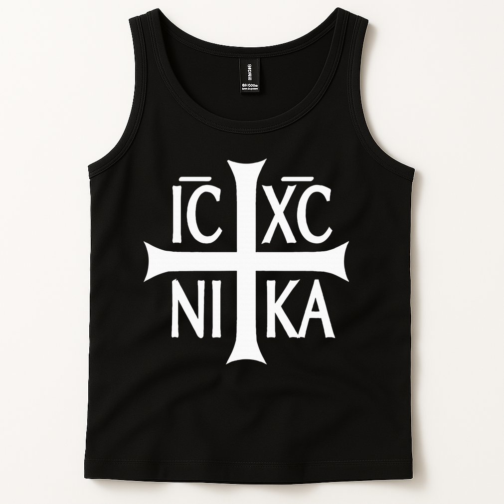 Ic Xc Nika Cross Eastern Christian Greek Tank Top