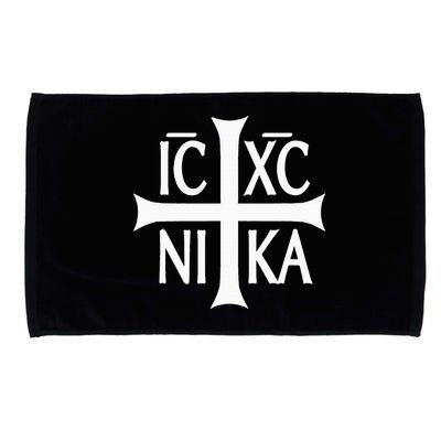 Ic Xc Nika Cross Eastern Christian Greek Microfiber Hand Towel