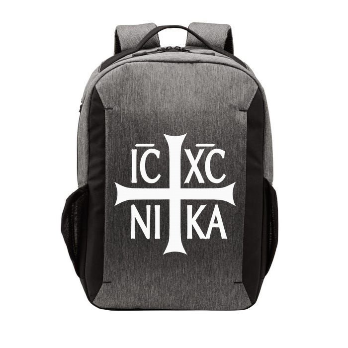 Ic Xc Nika Cross Eastern Christian Greek Vector Backpack