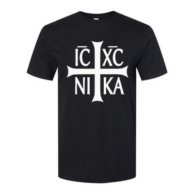 Ic Xc Nika Cross Eastern Christian Greek Softstyle CVC T-Shirt