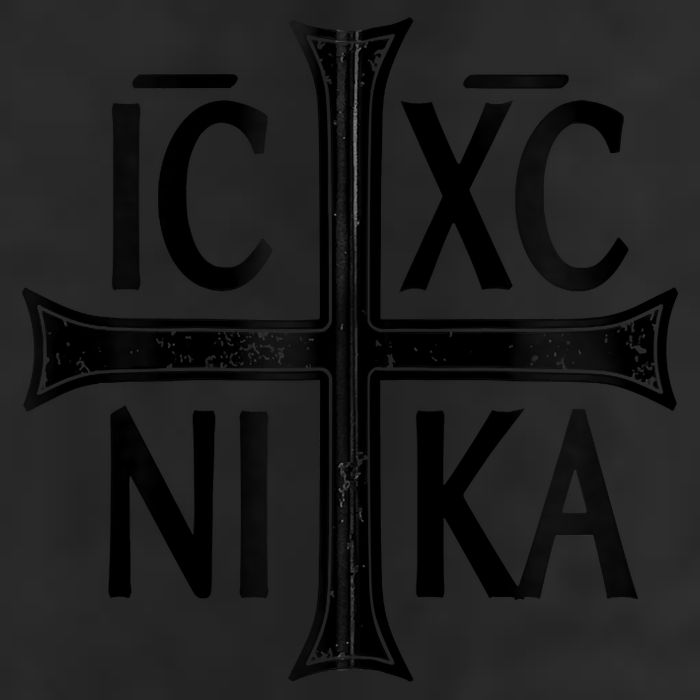 IC XC NIKA Cross Orthodox Eastern Christianity Christogram Cool Comfort Performance Bucket Hat