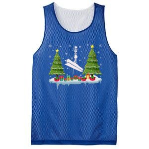 Ironworker Xmas Tree Lighting Ugly Christmas Gift Mesh Reversible Basketball Jersey Tank