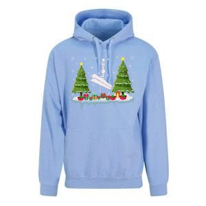 Ironworker Xmas Tree Lighting Ugly Christmas Gift Unisex Surf Hoodie