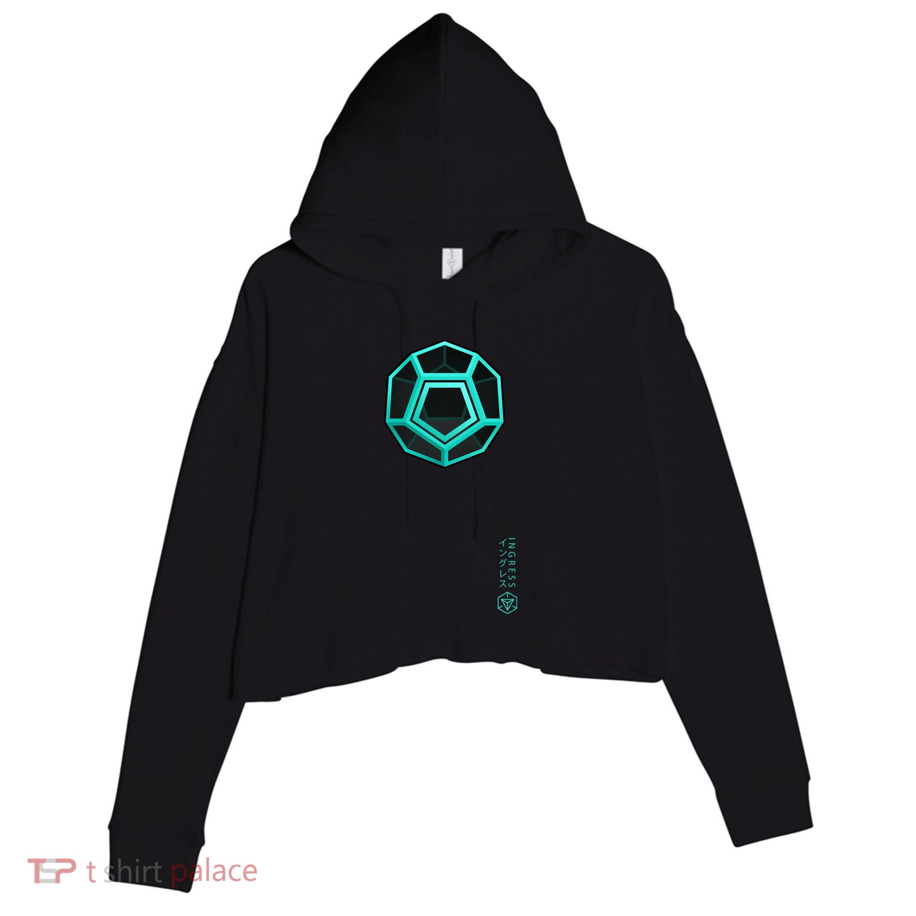 Ingress Year 12 Crop Fleece Hoodie