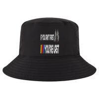 If You Ain't First You're Last Funny Motor Racer Gift Cool Comfort Performance Bucket Hat