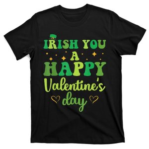 Irish You A Happy Valentine's Day Green Holiday T-Shirt