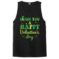 Irish You A Happy Valentine's Day Green Holiday PosiCharge Competitor Tank