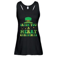 Irish You A Merry Christmas Holiday Ladies Essential Flowy Tank