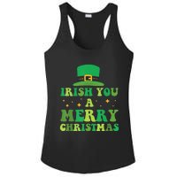 Irish You A Merry Christmas Holiday Ladies PosiCharge Competitor Racerback Tank