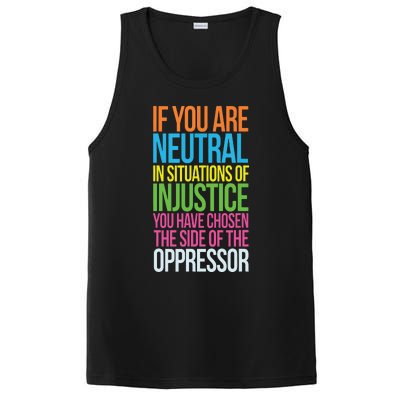 If You Are Neutral In Situations Refugee Equality Top PosiCharge Competitor Tank