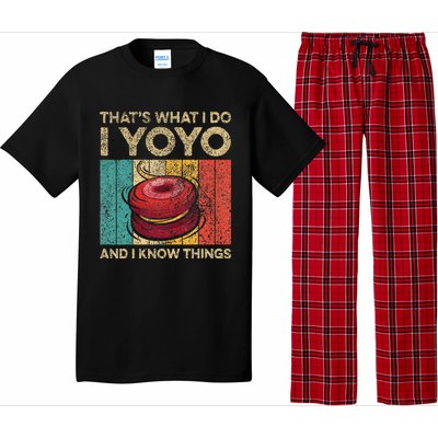 I Yoyo And I Know Things Funny Pajama Set