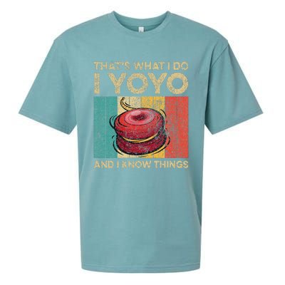 I Yoyo And I Know Things Funny Sueded Cloud Jersey T-Shirt