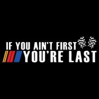 If You Aint First Youre Last Cropped Pullover Crew
